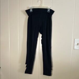SO Black Leggings Slim Fit Stretchy